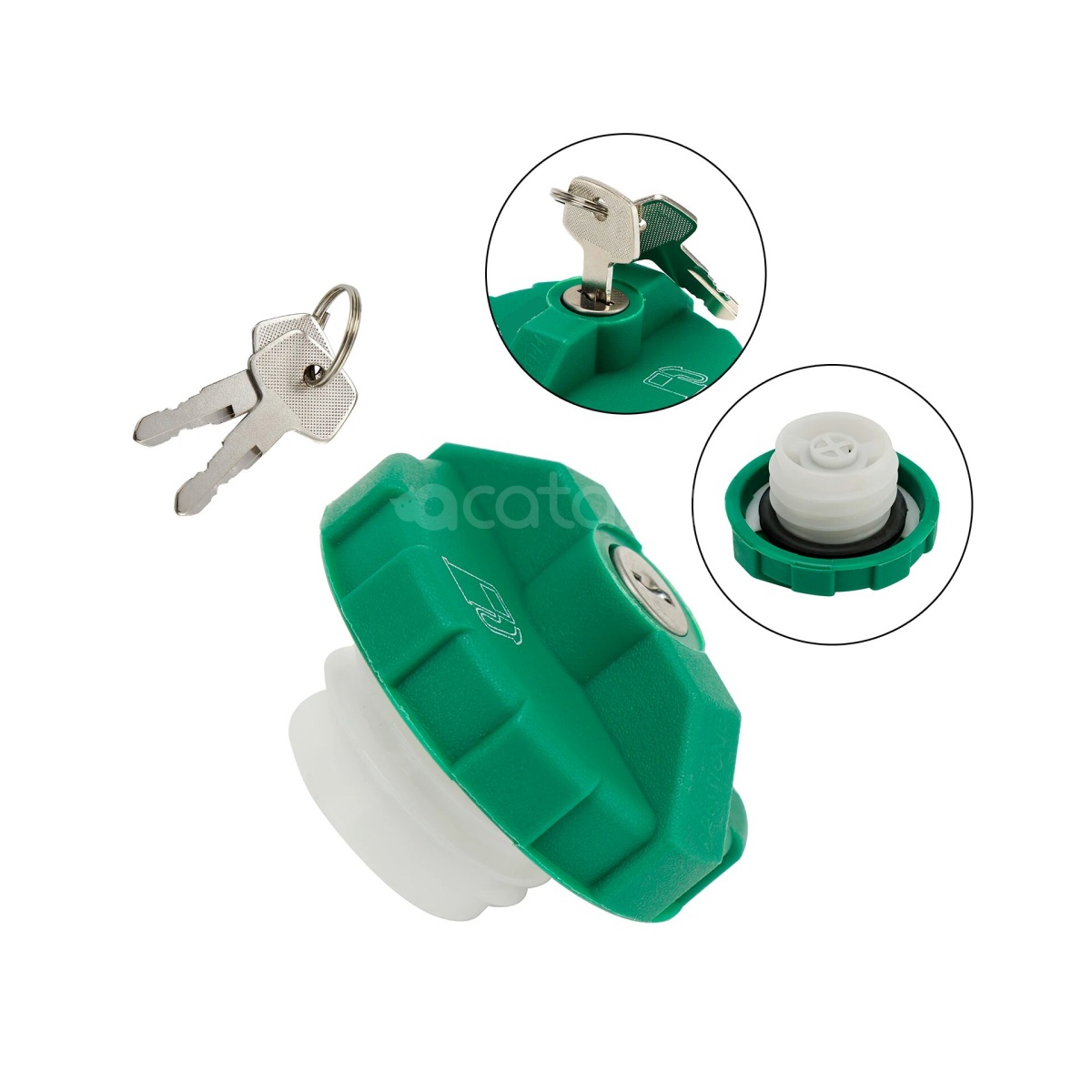 Diesel Locking Fuel Cap for Jeep Cherokee 2 Keys 6661696 9 Aurus Auto Diesel Locking Fuel Cap for JEEP Cherokee 2 Keys 6661696