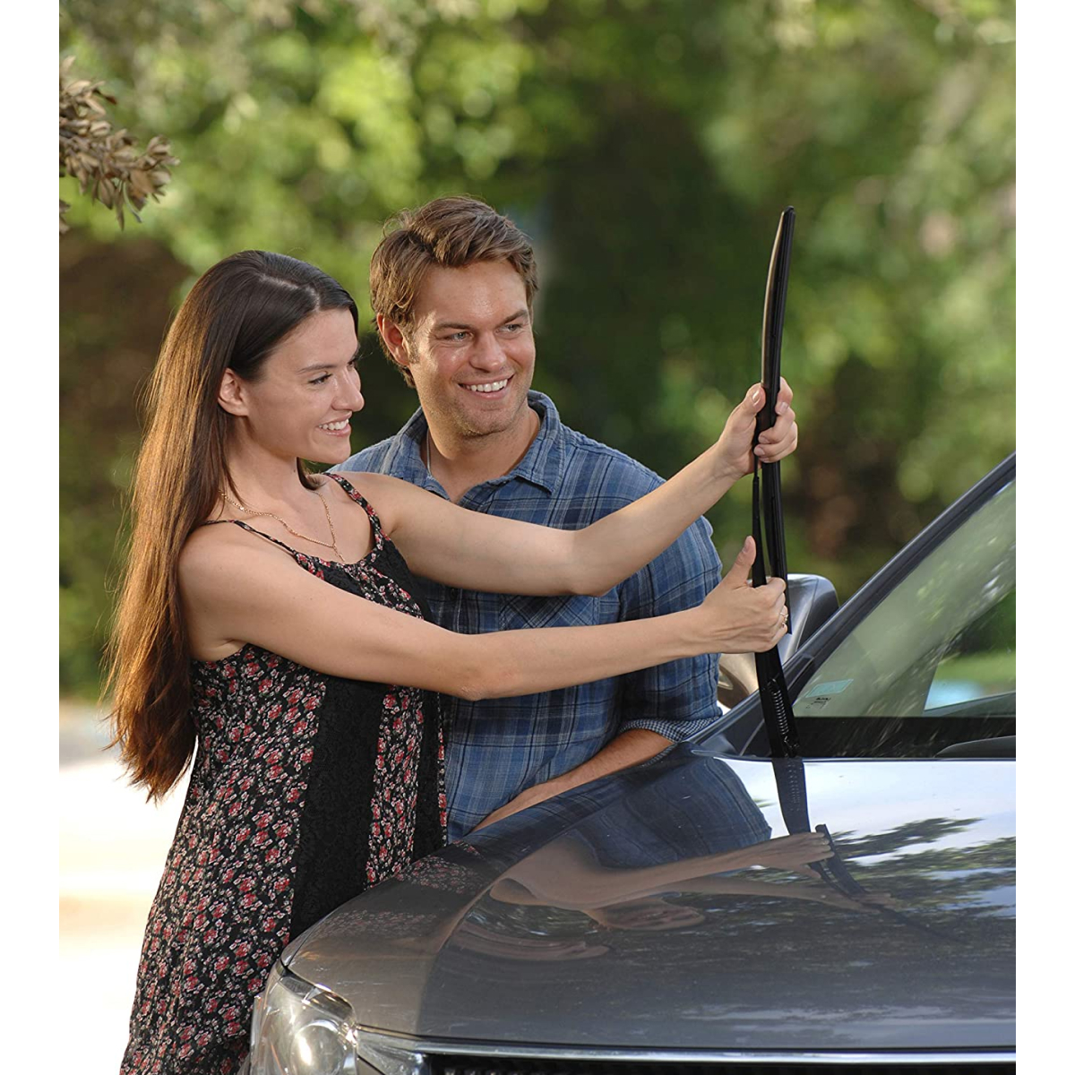 Replacement Wiper Blades for Nissan Silvia S14 1993 - 1999, Set of 2pcs 7 Aurus Auto Replacement Wiper Blades for Nissan Silvia S14 1993 - 1999, Set of 2pcs