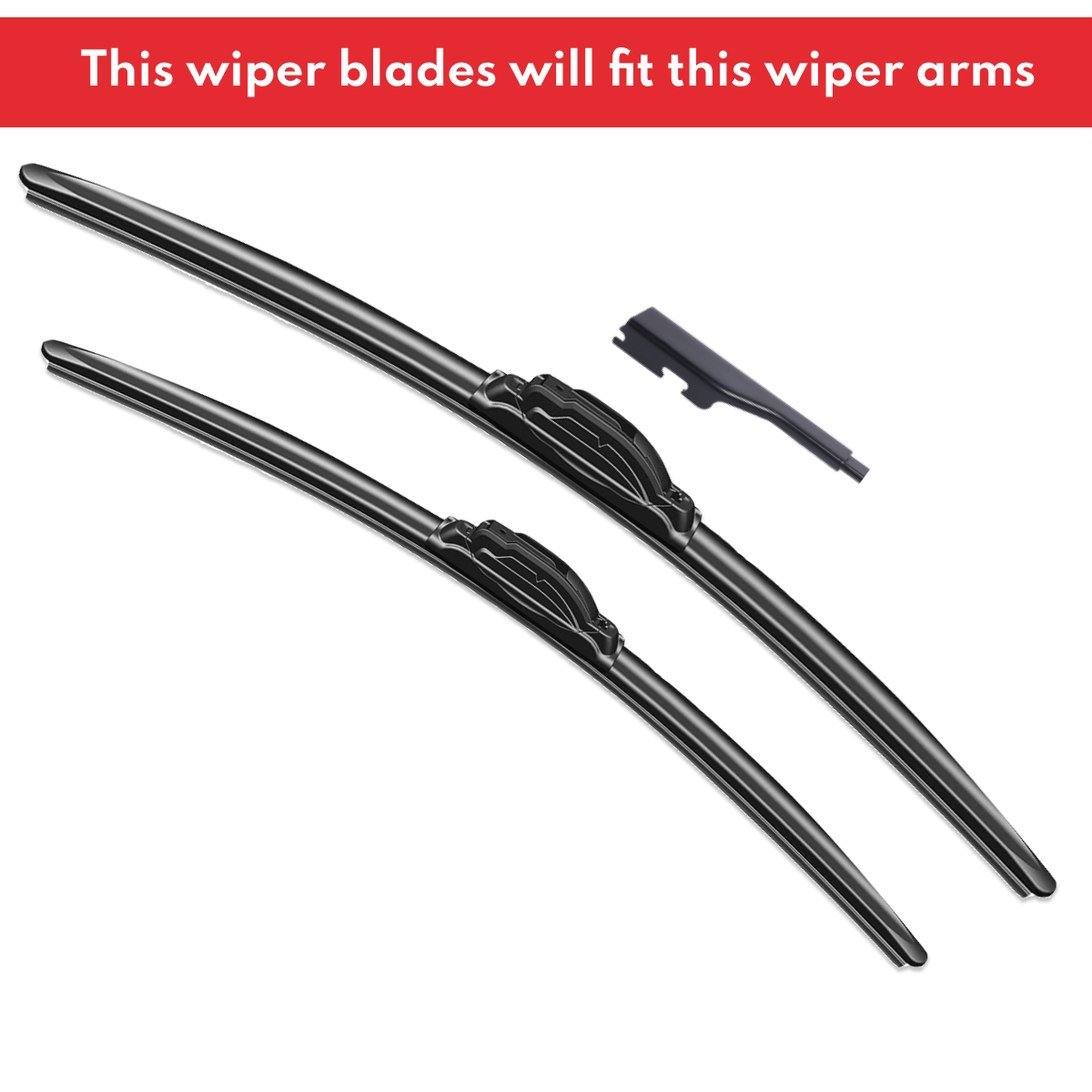 Replacement Wiper Blades for Chery Tiggo 8 Pro 2024 - 2025, Set of 2pcs 5 Aurus Auto Replacement Wiper Blades for Chery Tiggo 8 Pro 2024 - 2025, Set of 2pcs