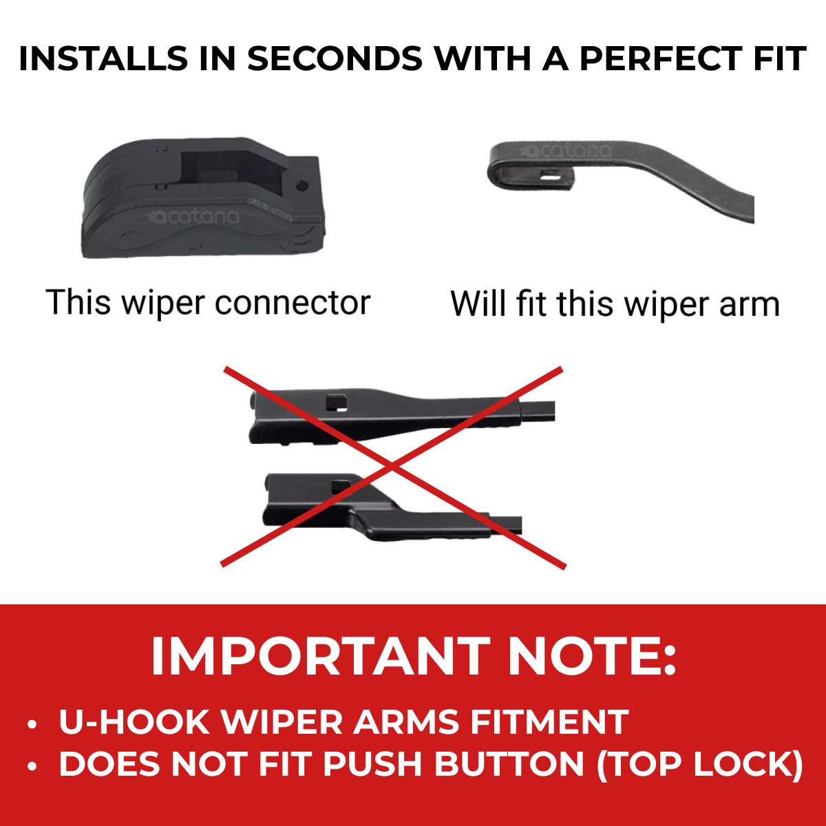 Aero Wiper Blades for Isuzu D-MAX RG SX LS-M 2020 - 2023, Pair Pack 6 Aurus Auto Aero Wiper Blades for Isuzu D-MAX RG SX LS-M 2020 - 2023, Pair Pack