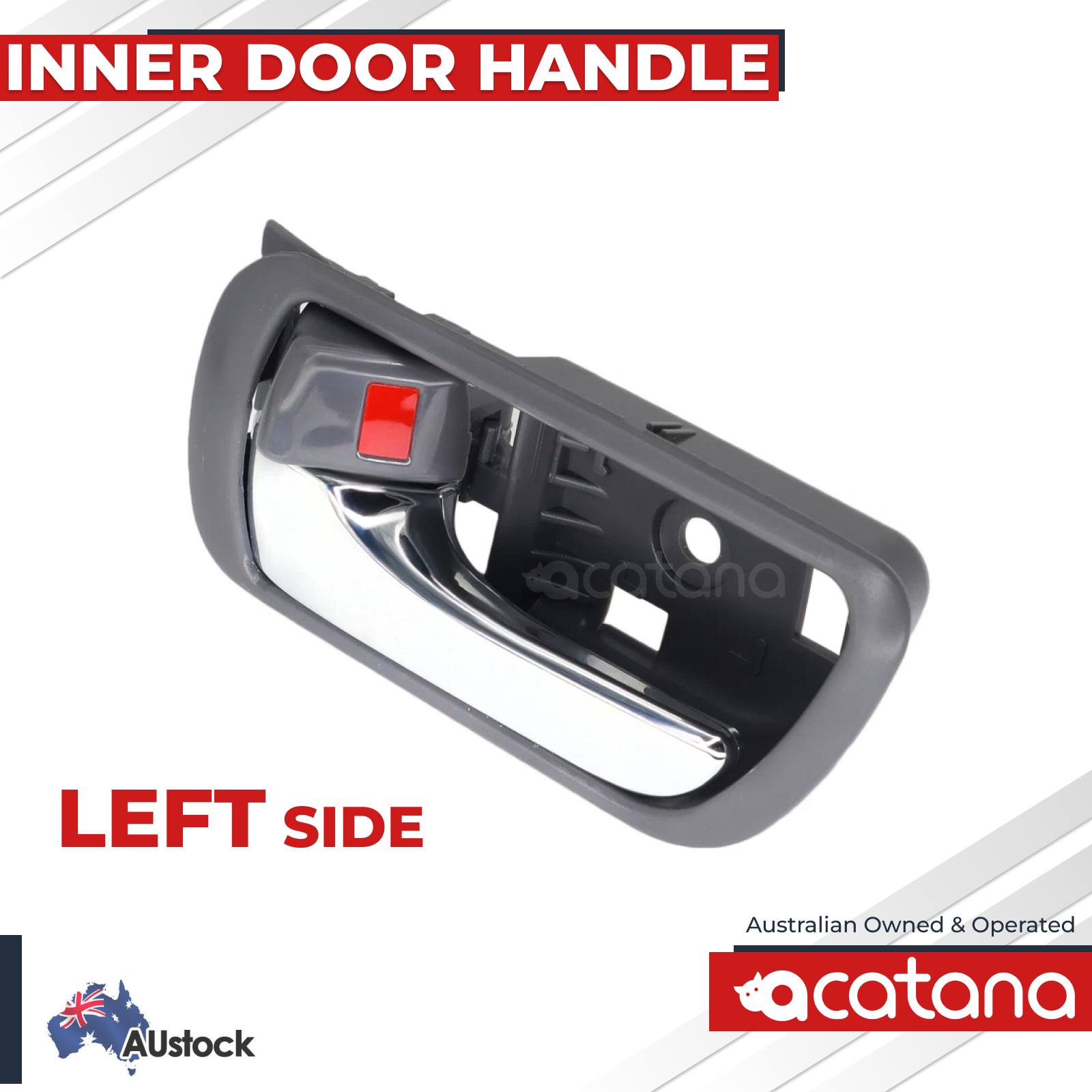 Inner Inside Door Handle for Toyota Camry CV36 2002 - 2006 69206-33030 LH Front 1 Aurus Auto Inner Inside Door Handle for Toyota Camry CV36 2002 - 2006 69206-33030 LH Front