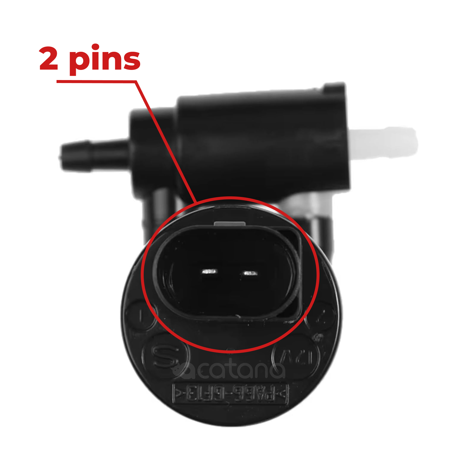 Windscreen Washer Pump for Honda Civic FK5 2017 - 2019 Front Rear 4 Aurus Auto Windscreen Washer Pump for Honda Civic FK5 2017 - 2019 Front Rear