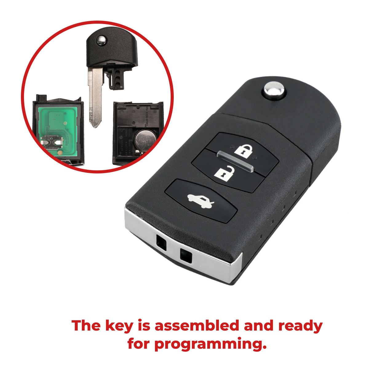 Remote Car Key Replacement for Mazda 3 2009 - 2015 7 Aurus Auto Remote Car Key Replacement for Mazda 3 2009 - 2015