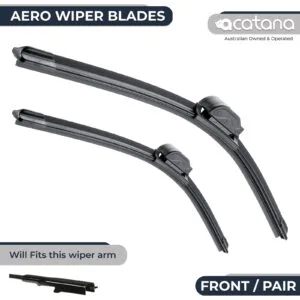 9011 Aero Wiper Blades for Iveco Daily 2014 - 2021 Pair of 26" + 24" Front Windscreen by acatana