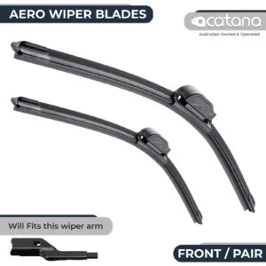 9011 Aero Wiper Blades for BMW Z4 G29 2019 - 2022 Pair of 22" + 21" Front Windscreen