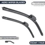 Aero Wiper Blades for Toyota Land Cruiser Prado 120 2003 - 2009 Pair Pack Image
