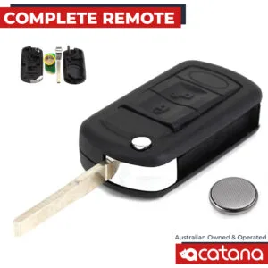 Complete Remote Car Key for Land Rover Discovery 3 Sport 433 MHz 3 Button HU101