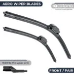 Aero Wiper Blades for Ford Mondeo MA MB MC 2007 - 2014 Sedan-Hatch Pair Pack Image