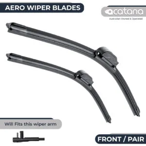 acatana Wiper Blades for BMW X5 E70 2007 2008 2009 2010 2011 Front Windscreen Pair of 24" + 20" Replacement