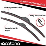 Replacement Wiper Blades for Mazda BT-50 UP 2011 - 2015, Set of 2pcs Image