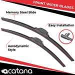 Replacement Wiper Blades for Volkswagen Touareg 7P 2011 - 2018 Image