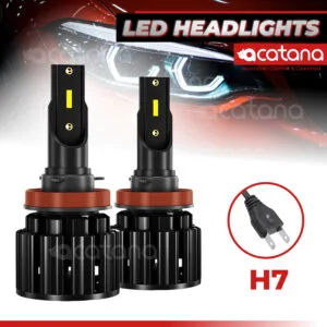 S8 Headlight Car Bulbs Kit H7 LED Globes Upgrade