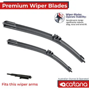 2x Front Wiper Blades for Ford Mustang FN 2018 2019 2020 22" + 18" Windscreen