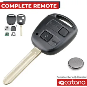 Complete Remote Car Key for Toyota Kluger 2003 - 2007 433MHz