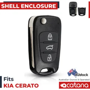 Remote Flip Car Key Blank Shell Case for Kia Cerato TD 2010 - 2013