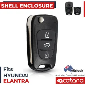 Shell Case for Hyundai Elantra 2007 - 2009 Remote Flip Car Key Fob