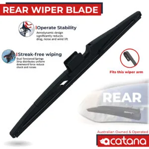 Rear Wiper Blade for Mazda 121 DW 1996 - 2002 14" 350mm Replacement Kit