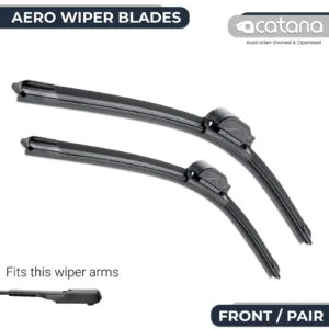 Aero Wiper Blades for Mercedes Benz AMG C63 W205 2015 - 2020 Sedan, Pair Pack