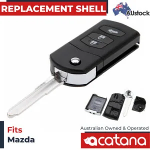 Remote Car Key Shell for Mazda 5 Flip Blank