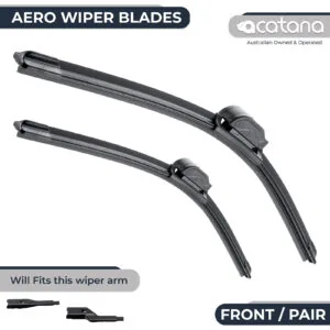 Aero Wiper Blades for Volkswagen T-Roc Citylife 110 R 2023 - 2025, Pair Pack